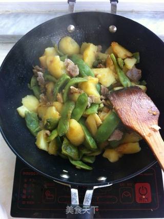干锅豆角土豆的做法步骤:8