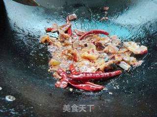 香辣火腿鸡胗的做法步骤:7