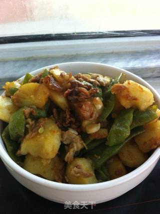 干锅豆角土豆的做法步骤:10
