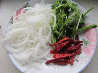 爆炒牛头肉——新疆味道的做法步骤:3