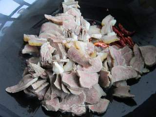 爆炒牛头肉——新疆味道的做法步骤:5
