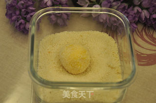 奶酪红薯丸子的做法步骤:5