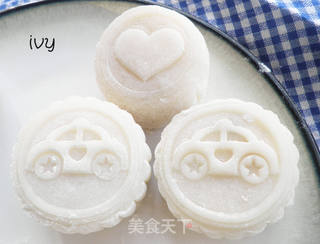 冰皮月饼-芸豆的做法步骤:7