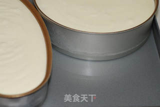 【轻乳酪蛋糕】挡不住的诱惑的做法步骤:15