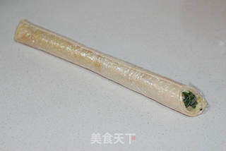 松仁菠菜卷的做法步骤:6