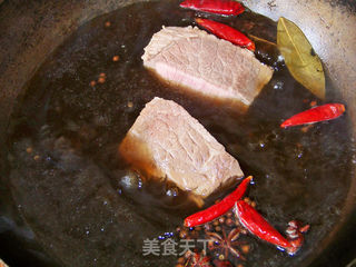 【湘西大块牛肉】——中秋盛宴,下酒好菜的做法步骤:4