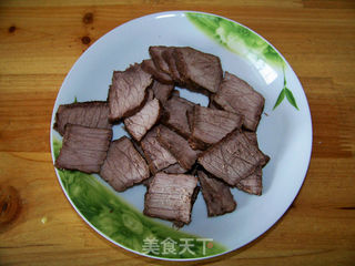 【湘西大块牛肉】——中秋盛宴,下酒好菜的做法步骤:7
