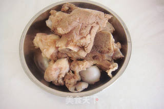 马蹄山药筒骨汤的做法步骤:7
