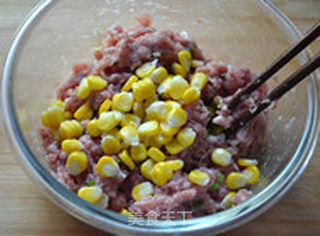 压面机花样面食之——猪肉玉米饺子的做法步骤:3
