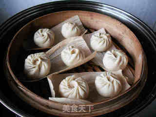 美味鲜肉小笼包的做法步骤:11