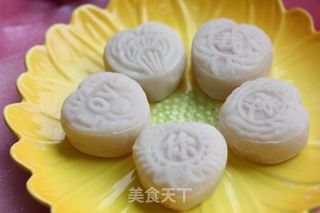【冰皮月饼】独爱那一份冰清玉洁的纯的做法步骤:15