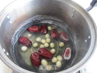 秋冬美白佳品——木瓜红枣莲子蜜的做法步骤:5