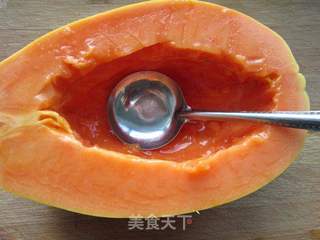 秋冬美白佳品——木瓜红枣莲子蜜的做法步骤:7