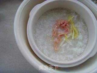 菠菜瘦肉粥的做法步骤:7
