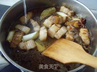 茶树菇烧五花的做法步骤：6