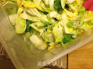 在韩国做泡菜的做法步骤:5