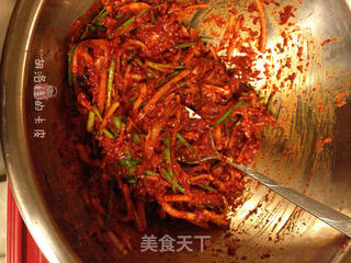 在韩国做泡菜的做法步骤:8