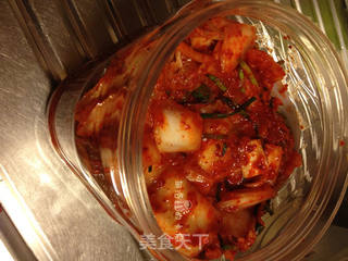 在韩国做泡菜的做法步骤:16
