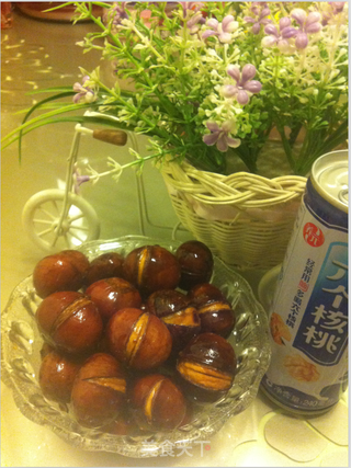 高压锅版——蜂蜜板栗的做法步骤:7