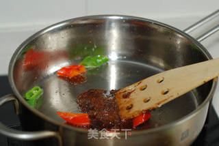 豆豉炒年糕的做法步骤:6
