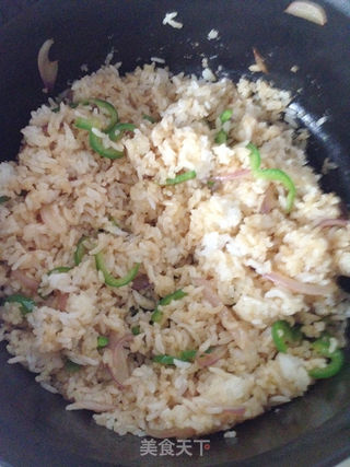 仿必胜客版章鱼炒饭的做法步骤:4
