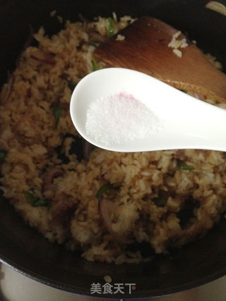 仿必胜客版章鱼炒饭的做法步骤:6