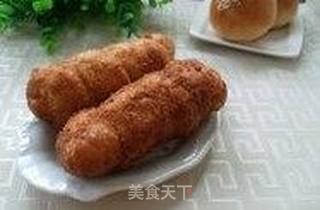 炸热狗的做法步骤:11