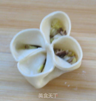 四喜蒸饺的做法步骤:5