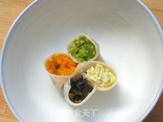 四喜蒸饺的做法步骤:8