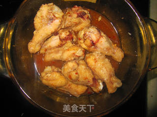 清新烤箱湘菜——洋葱黄瓜烤翅根的做法步骤:5