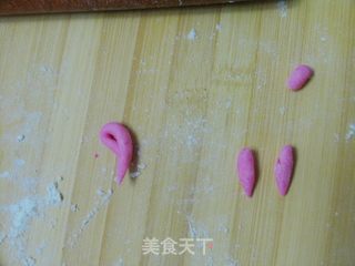 “萌”动你的心——小猪水果包的做法步骤:9