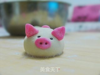“萌”动你的心——小猪水果包的做法步骤:13