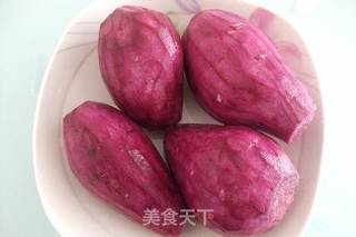 自制紫薯馅的做法步骤:3
