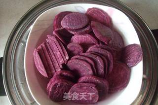 自制紫薯馅的做法步骤:5