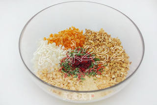 广式五仁月饼的做法步骤:7