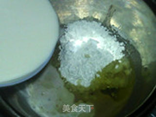 奶油蓝莓冰皮月饼的做法步骤:4