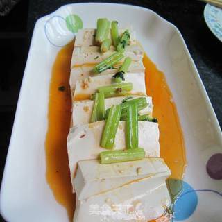 微波炉热豆腐的做法步骤：4