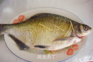 湖北家乡菜--清蒸武昌鱼的做法步骤:4