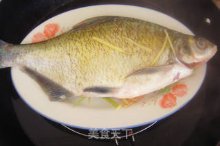 湖北家乡菜--清蒸武昌鱼的做法步骤:5