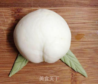 寿桃包的做法步骤:10