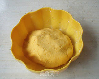 养生美食~芝麻红薯饼的做法步骤:5