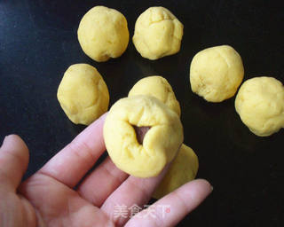 养生美食~芝麻红薯饼的做法步骤:9