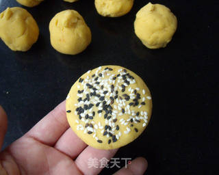 养生美食~芝麻红薯饼的做法步骤:10