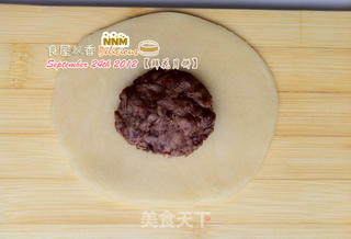 玫瑰园中的感觉——玫瑰鲜花月饼的做法步骤:14