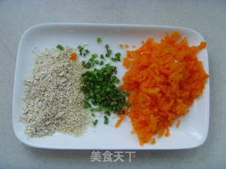 燕麦蔬菜饼的做法步骤:2