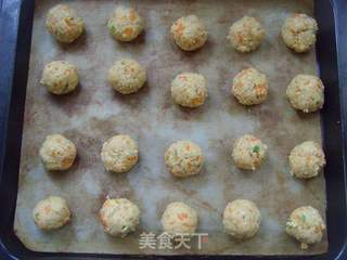 燕麦蔬菜饼的做法步骤:9