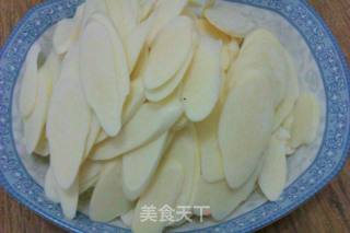 红烧排骨扣茭瓜的做法步骤:3