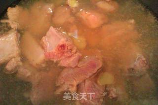 红烧排骨扣茭瓜的做法步骤:4