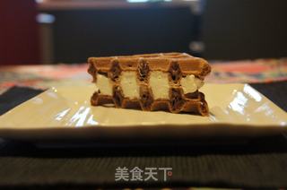 【我的烘培时间】格子饼的华丽转身---可可酸奶华夫饼的做法步骤：36