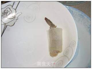 冬瓜虾卷的做法步骤：9